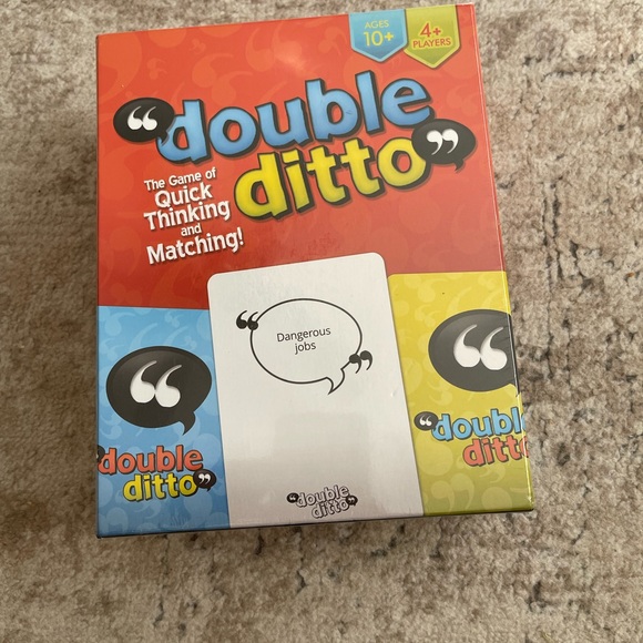 Double Ditto Family Party Card Game - Picture 1 of 4